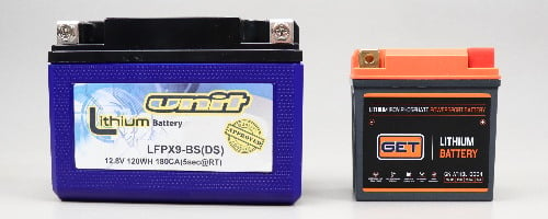 Batteria Lithium scooter per motociclette